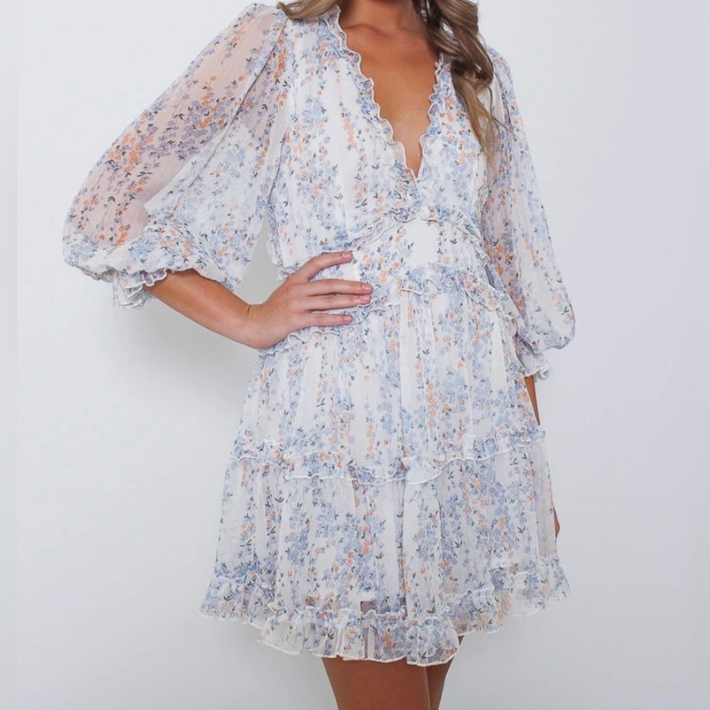 Spring/summer dress! Brand is Angel Biba. The dress is a US size small